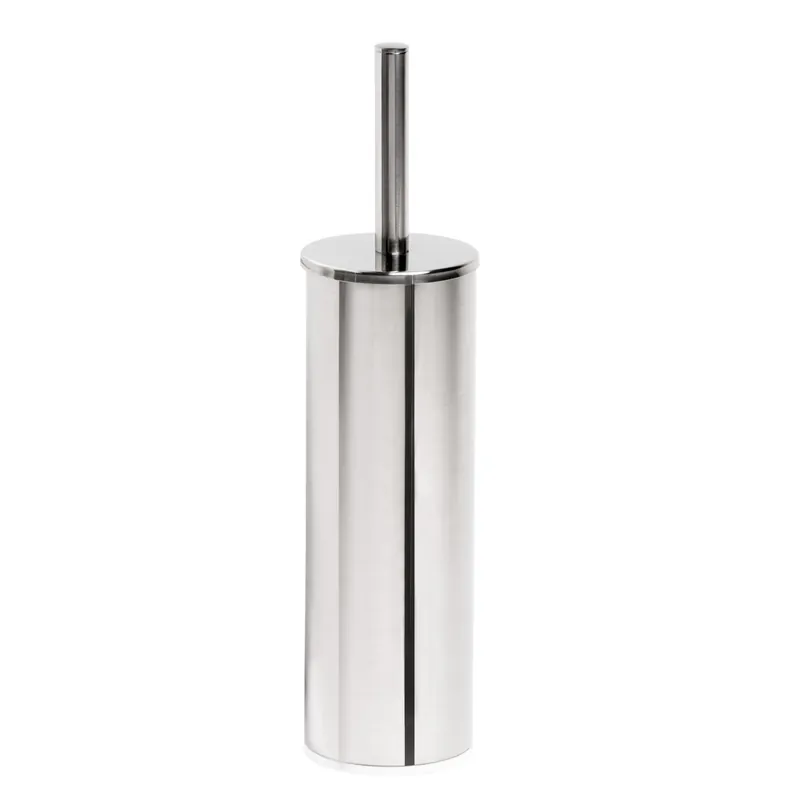 Portascopino bagno One Duo Cromo H 34 cm in acciaio inox Koopje