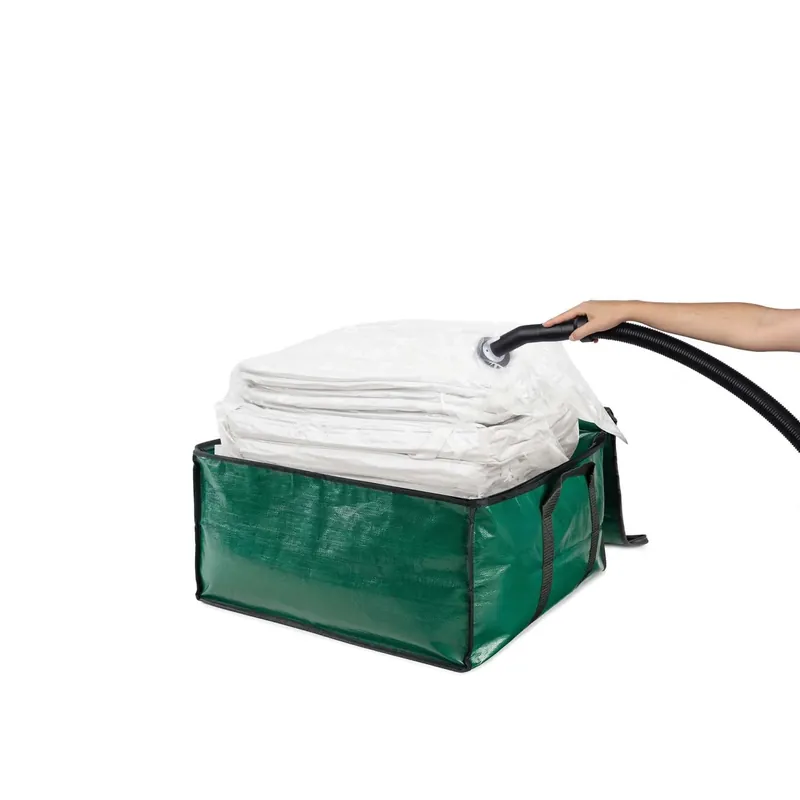 Betrouwbaar Sacco salvaspazio con custodia integrata Compactor Garden 3xl 50x50x25 cm
