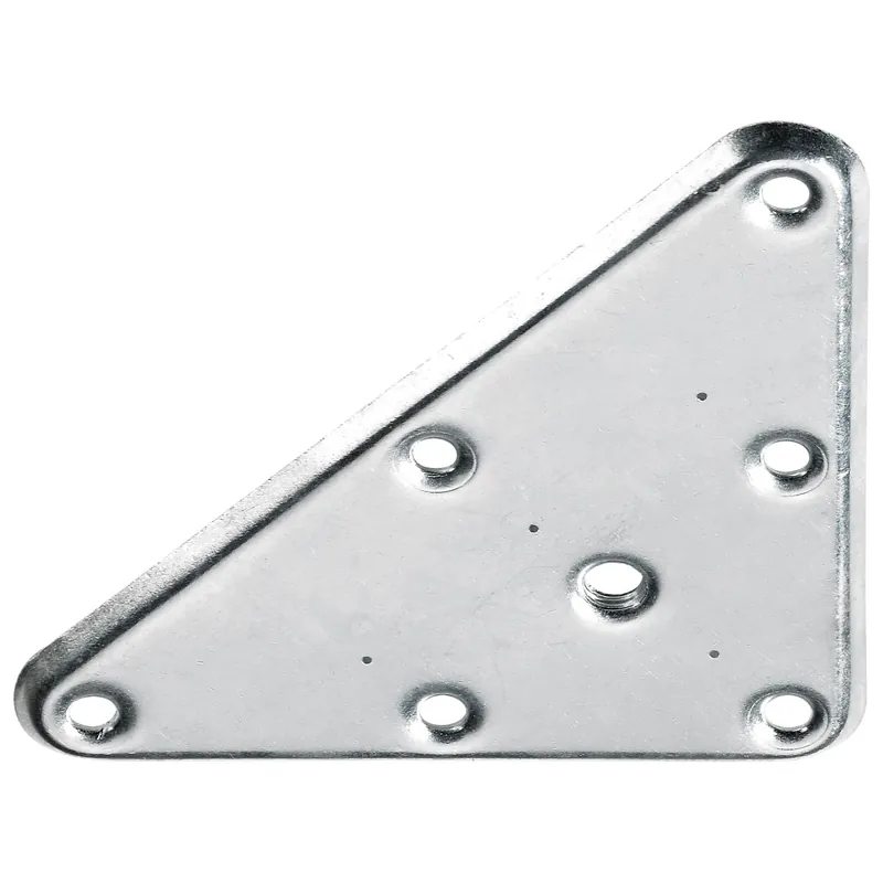 Nieuw Lastra montaggio per gamba da tavolo Hettich 120x85 mm zincata