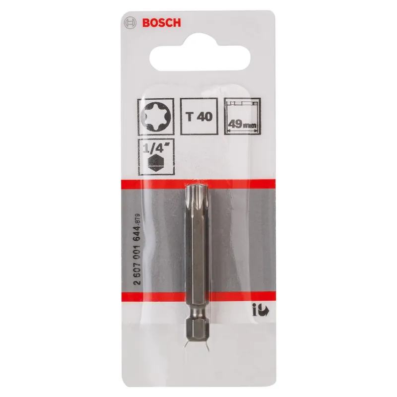 Bit da avvitare Bosch Extra Hard T40 49 mm Favoriet