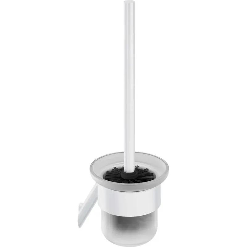 Scopino bagno a parete 11,6x35,4 cm bianco Nieuw
