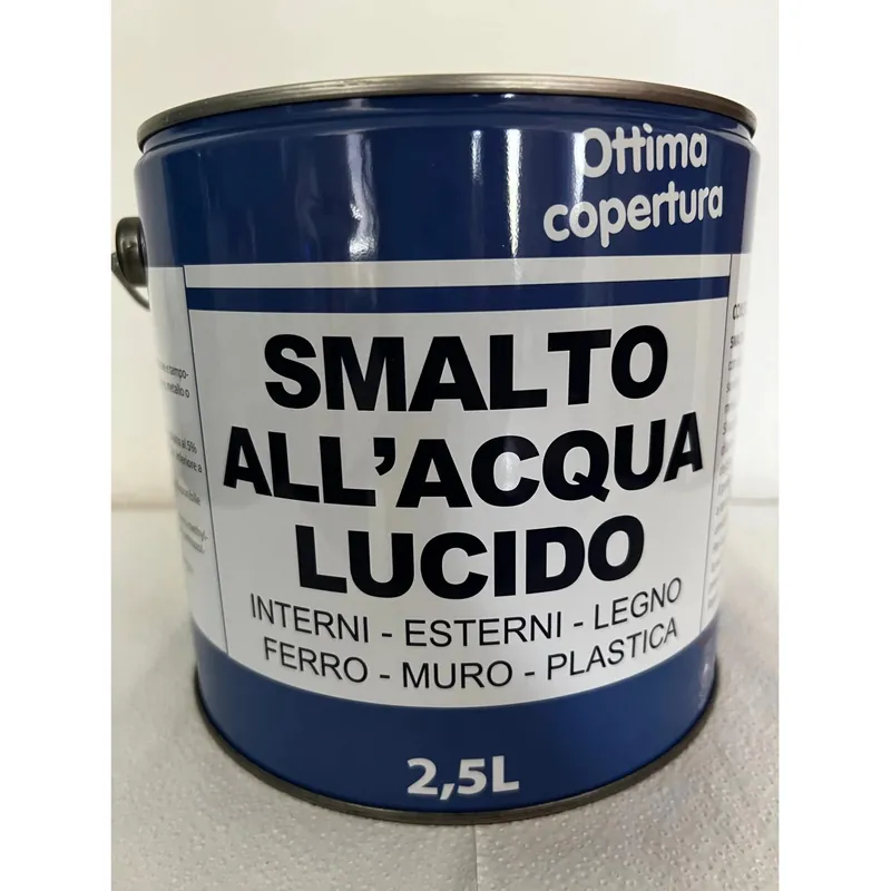 Smalto all`acqua lucido 2,5 l verde scuro Snelle Levering