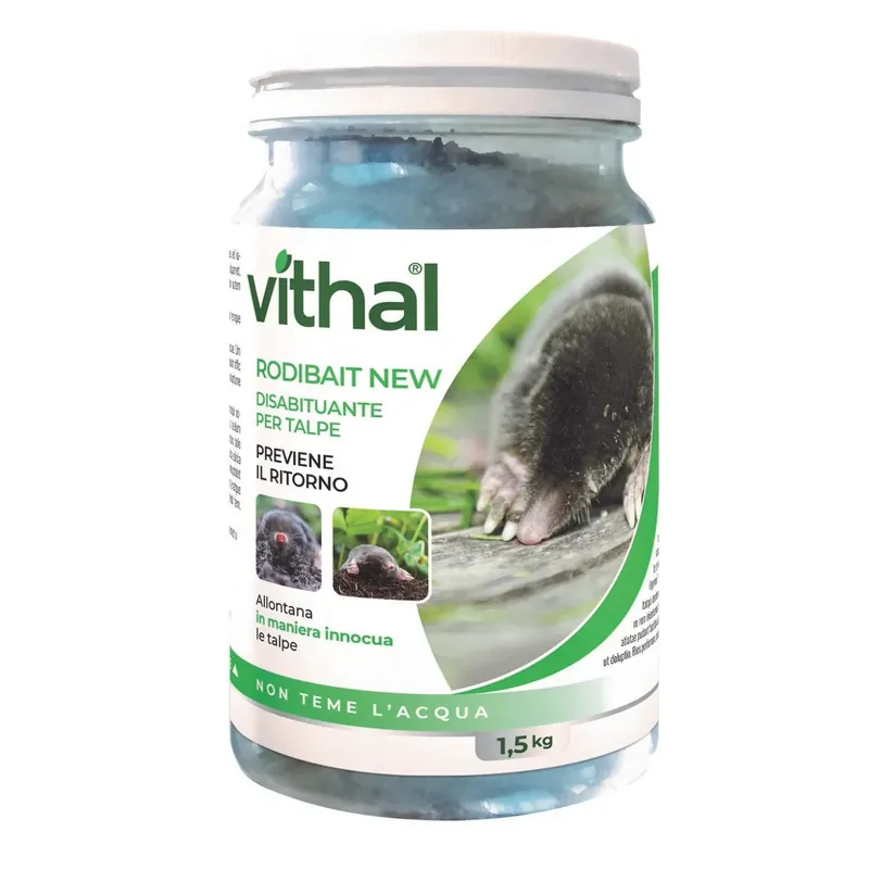 Disabituante per talpe Vithal Rodibait 1,5 kg Merkproduct