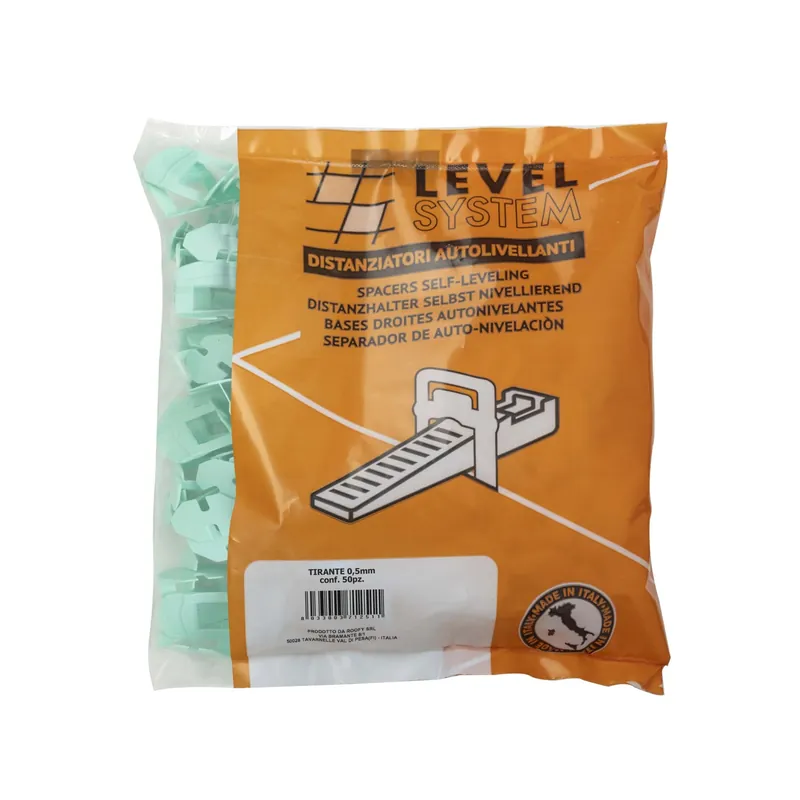 Distanziatore autolivellante L 0,5 mm 50 pezzi Direct Beschikbaar