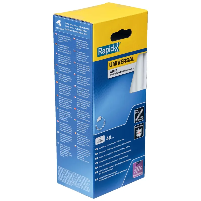 Laatste Versie Stick di Colla Rapid Universale da 12 mm Bianco