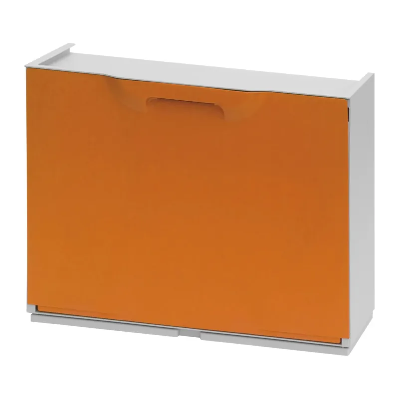 Scarpiera componibile in polipropilene 51x17,3x40,1 cm arancio Meest Verkocht