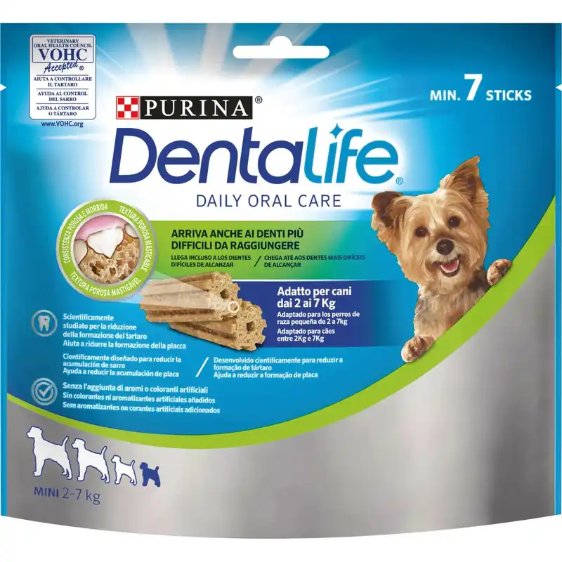 Shop Nu Snack cane per l`igiene orale Purina Dentalife taglia Mini