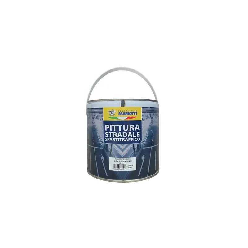 Seizoensaanbieding Pittura stradale spartitraffico giallo 2,5 lt