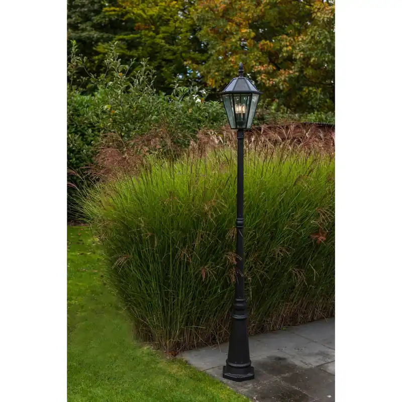 Seizoensaanbieding Palo solare alto Lutec London E12 300 lm H 2,27 m