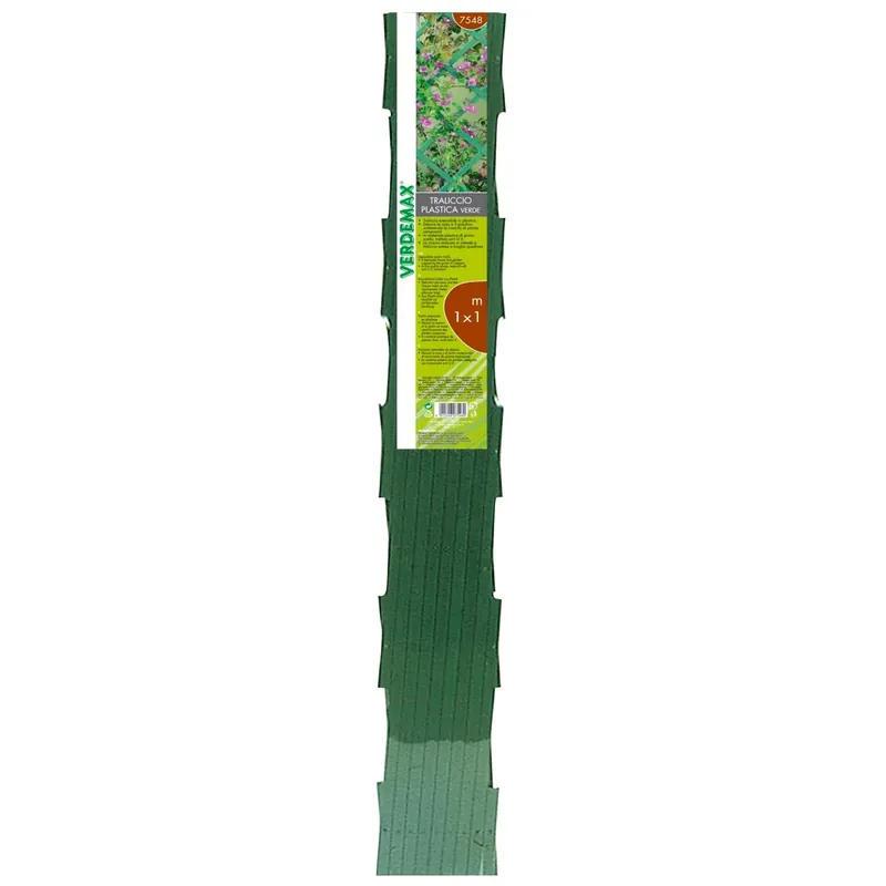Traliccio estensibile in pvc 1x1 m verde Snelle Levering