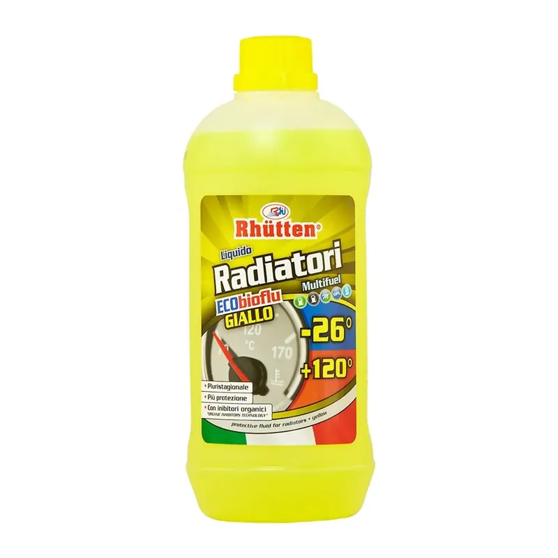 Laatste Versie Antigelo radiatori auto di nuova generazione giallo -26°C