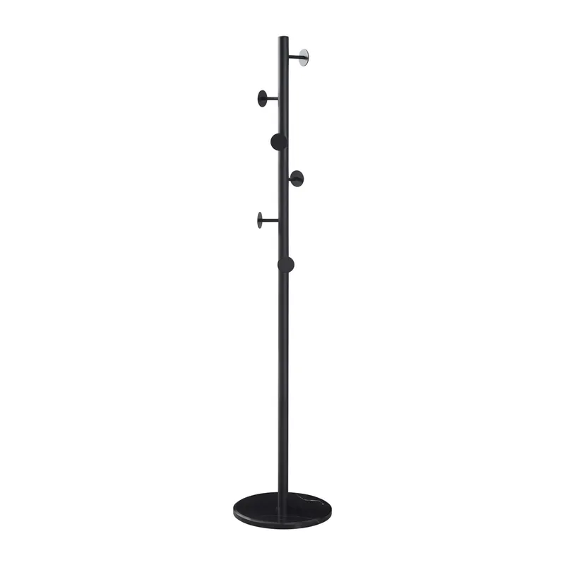 Koopje Piantana appendiabiti in metallo 37x37x174 nero