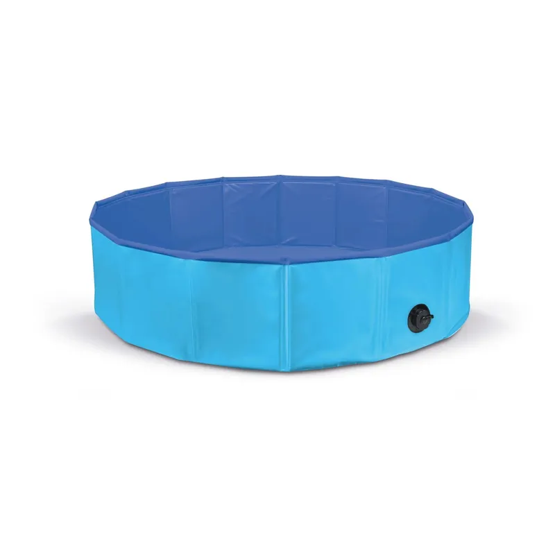 Koop Online Piscina per cani estiva e per lavaggio blu 80x20 cm