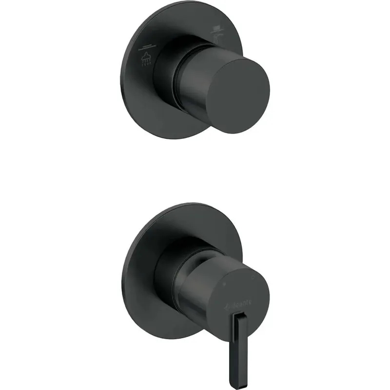 Miscelatore doccia incasso Idrostile Limonar con deviatore Legos nero Koop Vandaag