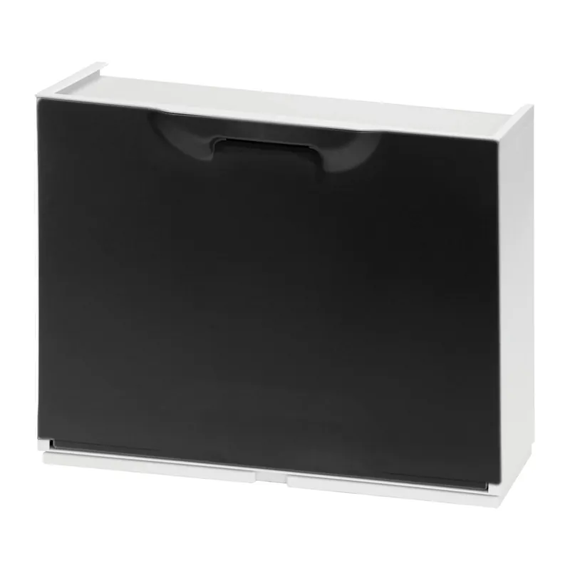 Laatste Versie Scarpiera componibile in polipropilene 51x17,3x40,1 cm nero