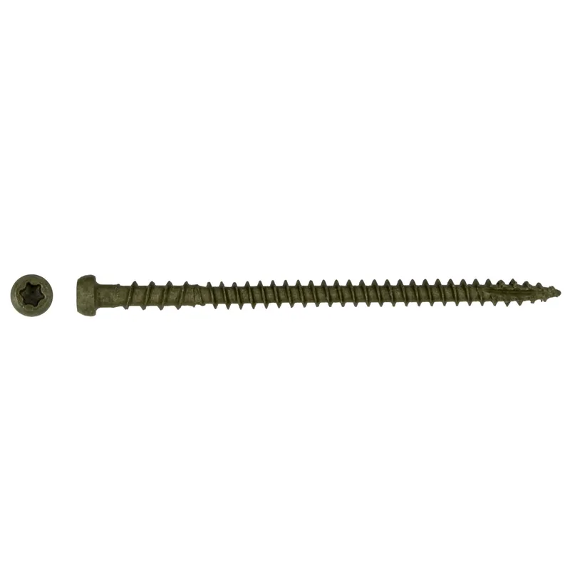 Vite per legno testa cilindrica T20 verde 5x40 mm 8 pz Finale Uitverkoop