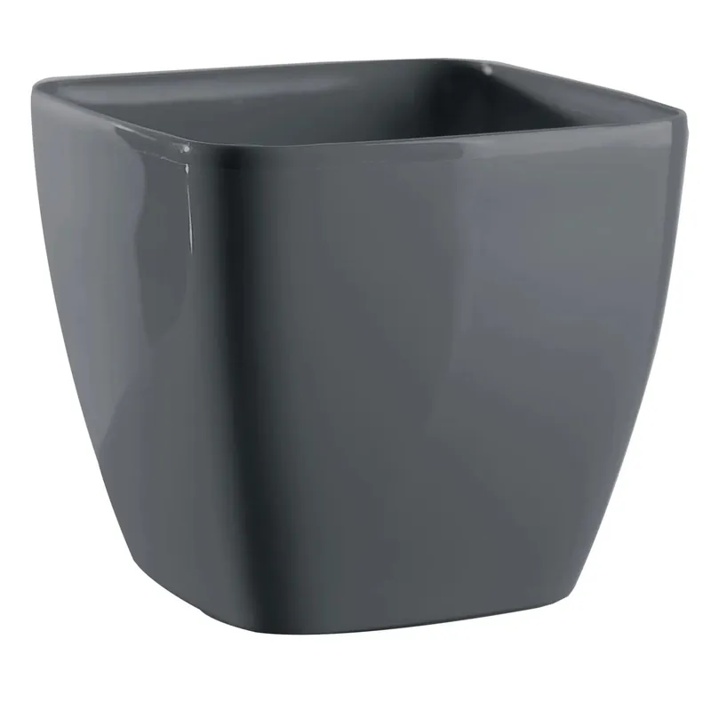 Vaso quadro Queens colore antracite in plastica 145 cm Koop Vandaag