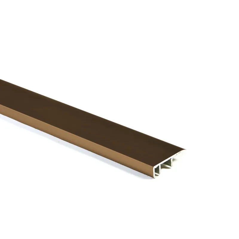 Flitsaanbieding Profilo terminale per pav laminati alluminio 0,8x3x270 cm bronzo