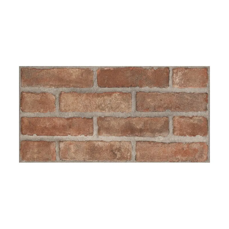 Rivestimento in gres porcellanato Brick Red 31x62 cm 1,35 m² Veilige Betaling