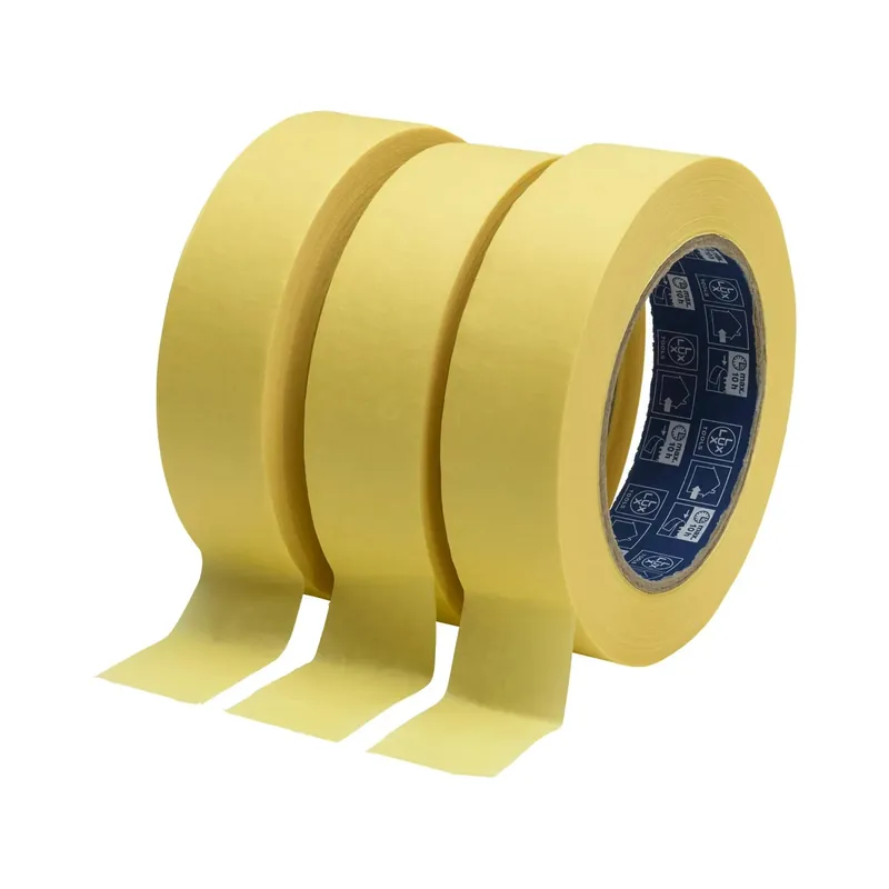 Weekendaanbieding Nastro adesivo di carta semicrespata LUX-TOOLS 30 mm x 50 m 3 pz