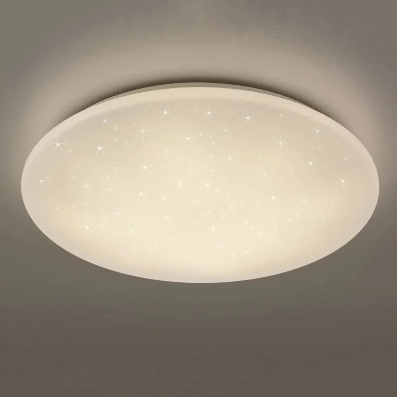 Koop Vandaag Plafoniera LED Kato 3060 lm CCT Ø 60 cm bianco effetto stelle