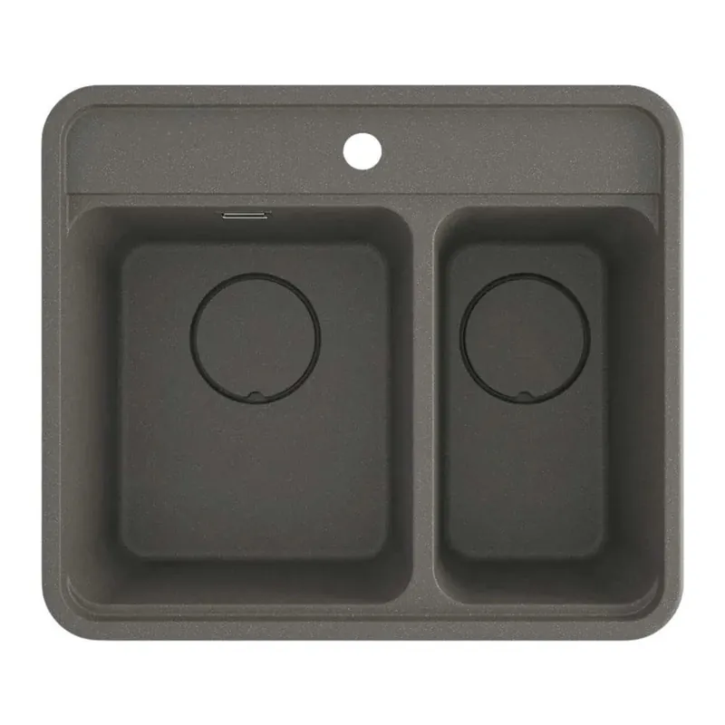 Rechtstreeks Van De Fabrikant Lavello 1 vasca e mezza Idrostile Varadero 520x229 mm antracite met.
