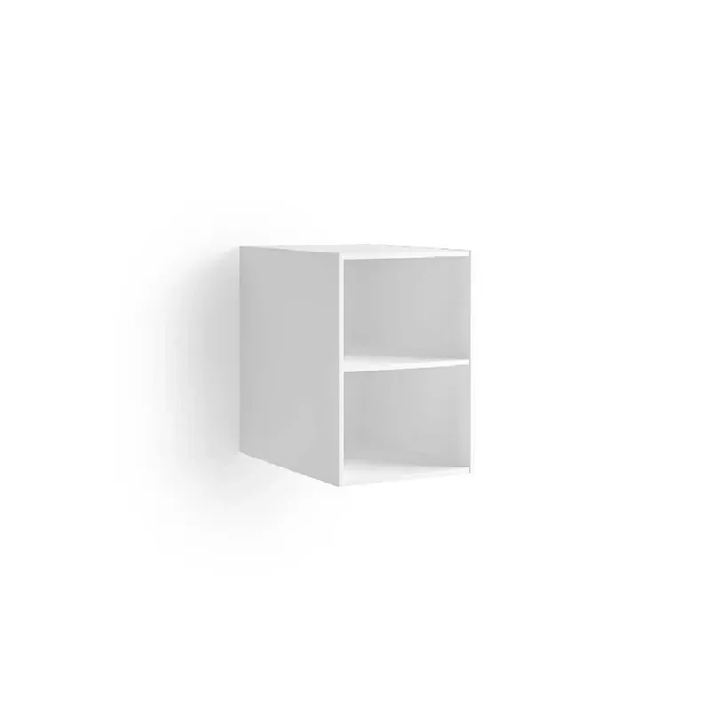 Mobile bagno con base a giorno sospeso Caren 50x51x35 cm laccato opaco Merkproduct
