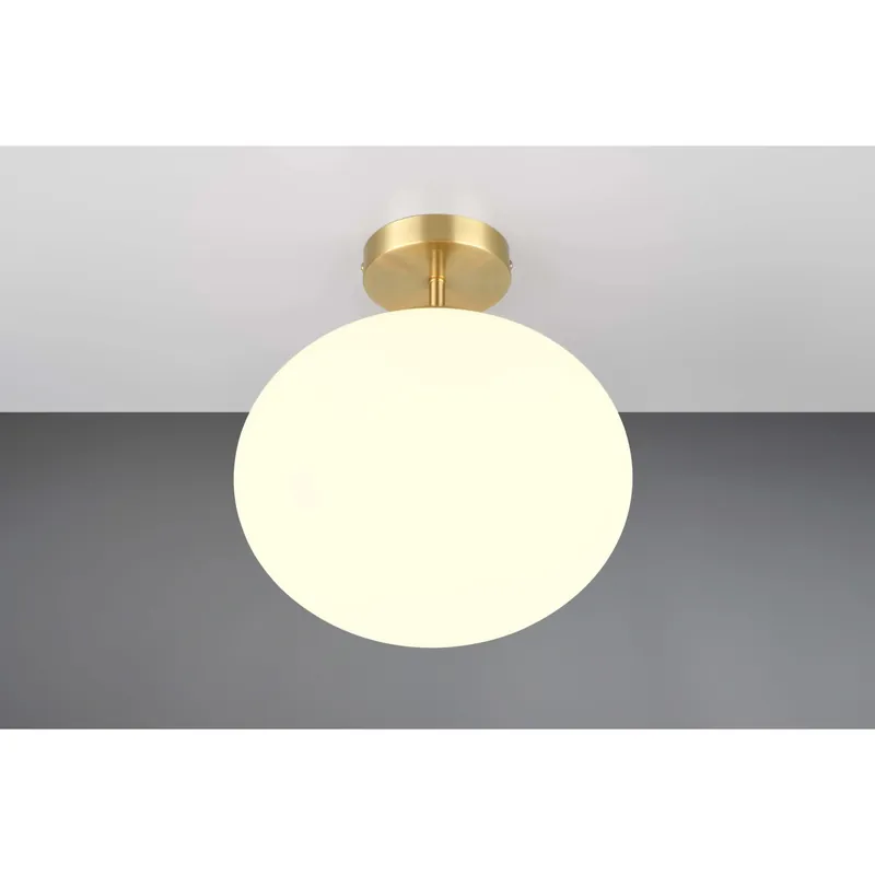 Koopje Plafoniera LED Fomento Ø30cm ottone satinato