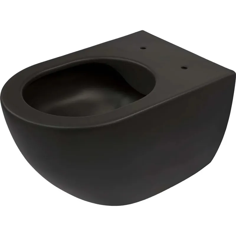 Beperkte Voorraad WC sospeso a parete Artemides 36x35,5 cm nero