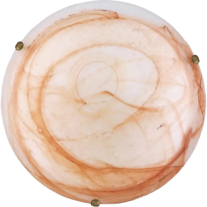 Direct Verzonden Plafoniera Duna 40x40x12 cm tabacco