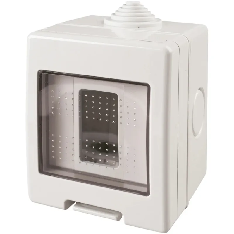 Korting Contenitore da parete a 1 foro serie "Basic" IP55 grigio
