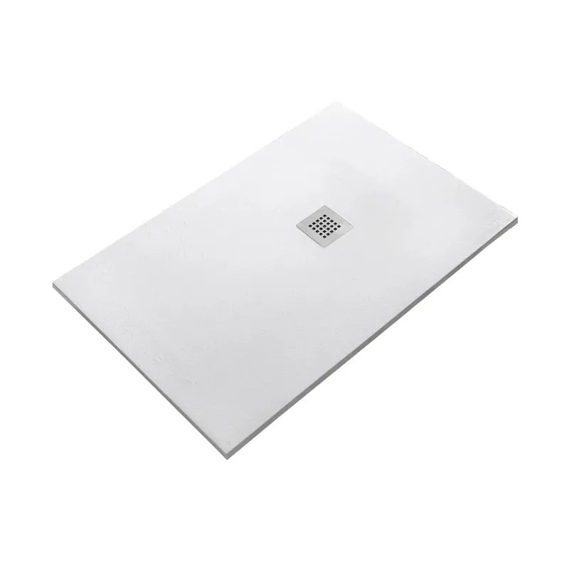 Piatto doccia Newstone 140x100 cm bianco Alleen Vandaag