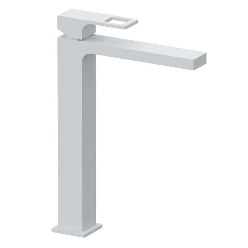Rubinetto per lavabo alto Prestige bianco Seizoensaanbieding