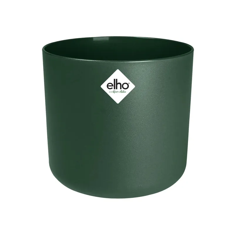 Merkproduct Vaso B.For Soft rotondo in plastica verde Ø 25 cm