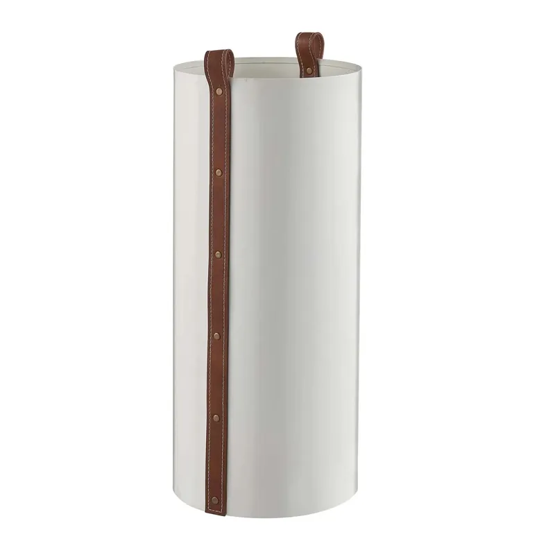 Portaombrelli rotondo in metallo Madeira Ø 20 cm bianco Betrouwbaar