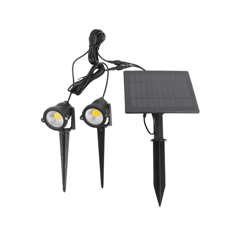Picchetto solare LED con cavo 3 m set 2 pz Betrouwbaar