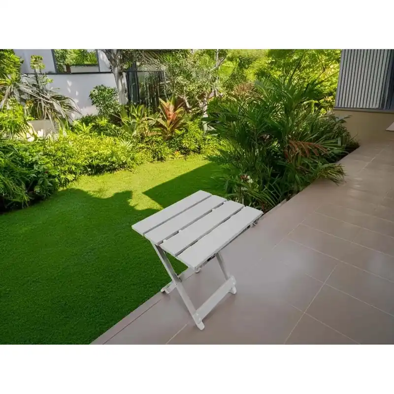 Must-Have Tavolo da giardino in alluminio 39x30x25 cm argento