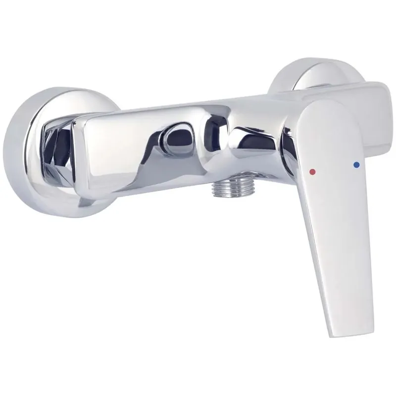 Miscelatore doccia a parete Idrostile argento Korting