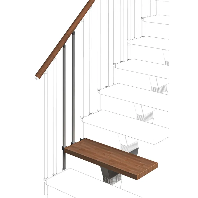 Gradino scala Orion larghezza 75 cm scura Superprijs