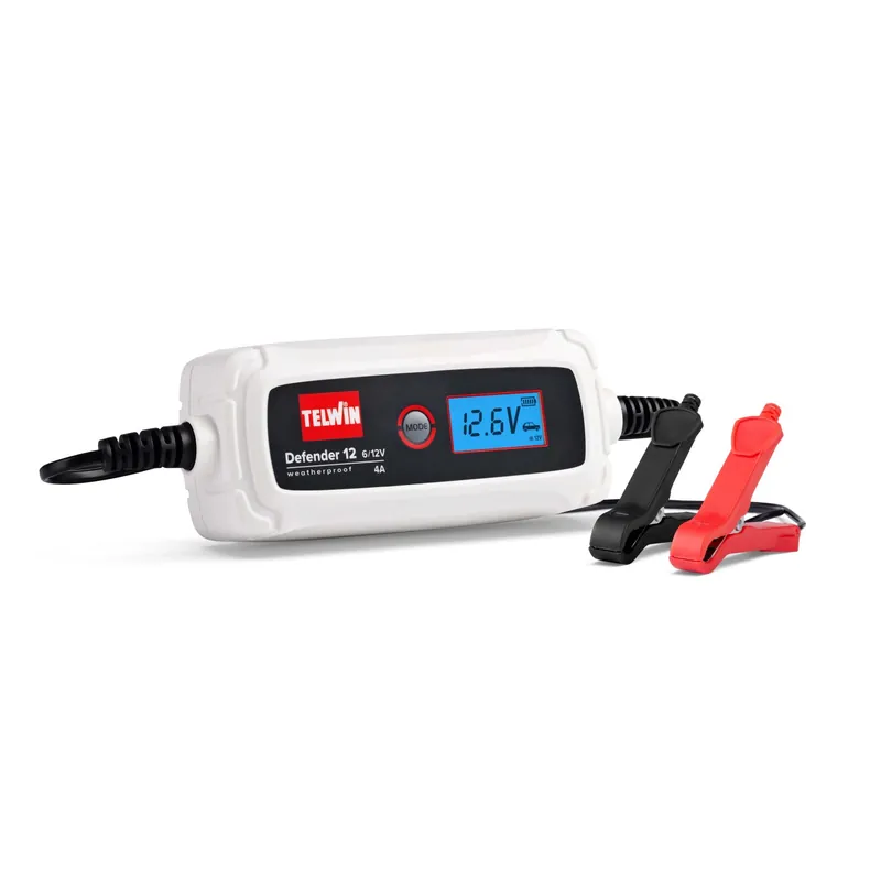 Betrouwbaar Caricabatterie e mantenitore di carica elettronico per batterie 6/12V