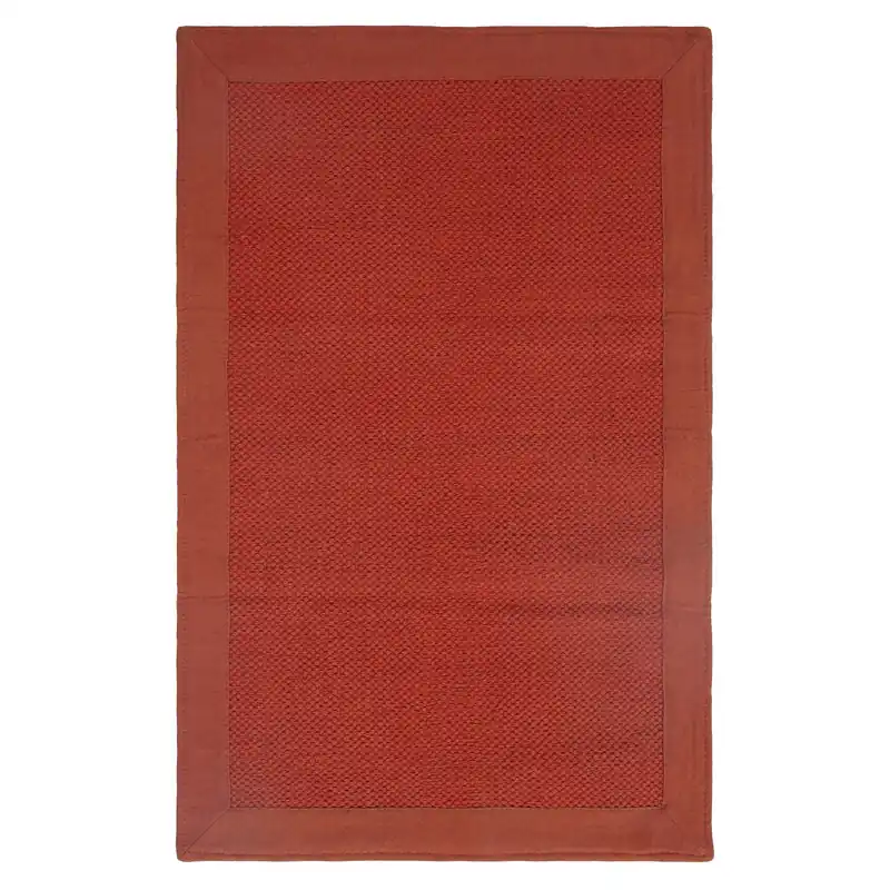 Tappetto in cotone Border Terra 60x200 cm Gereduceerde Prijs