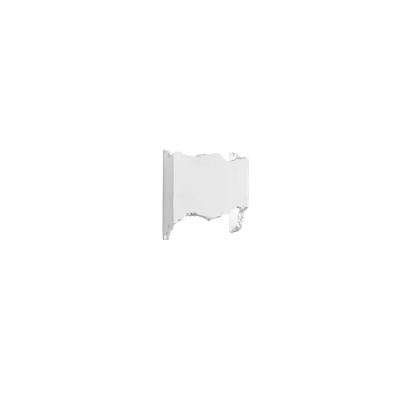 Applique Hekla 14x7x12 cm bianco Dagaanbieding