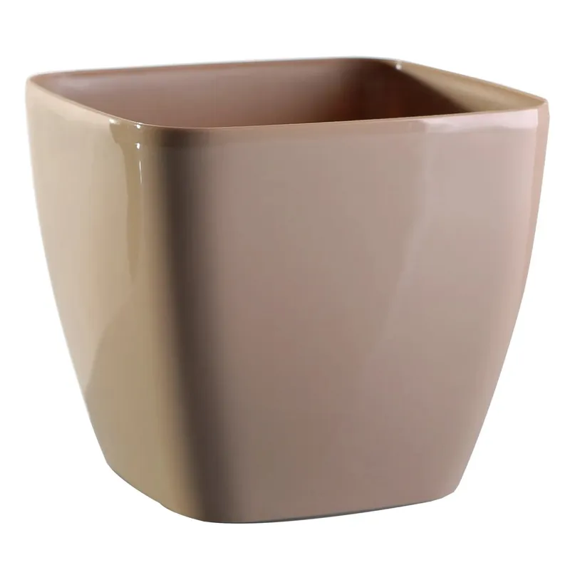 Vaso quadro Queens colore sand in plastica 175 cm Goedkoop