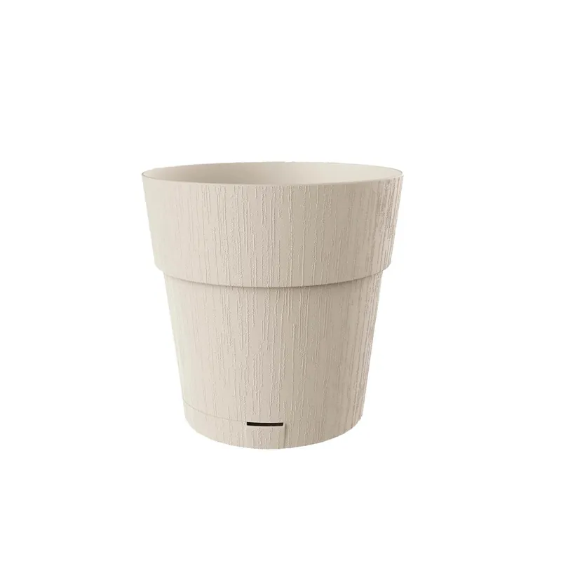 Fabrieksprijs Vaso per piante plastica riciclata Bianco Gesso Ø 15 cm