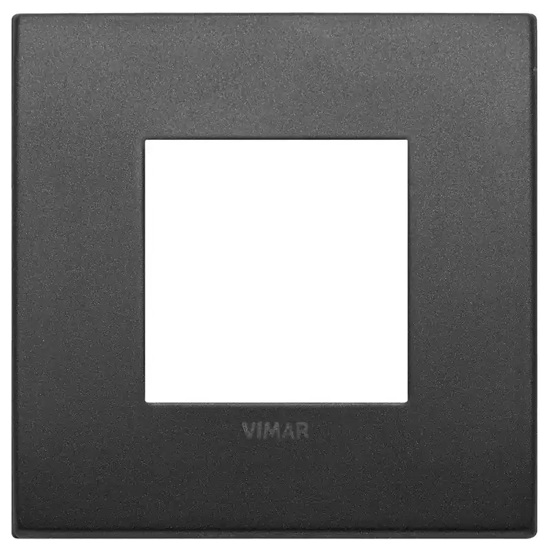 Placca due moduli Vimar Classic grafite matt Direct Beschikbaar