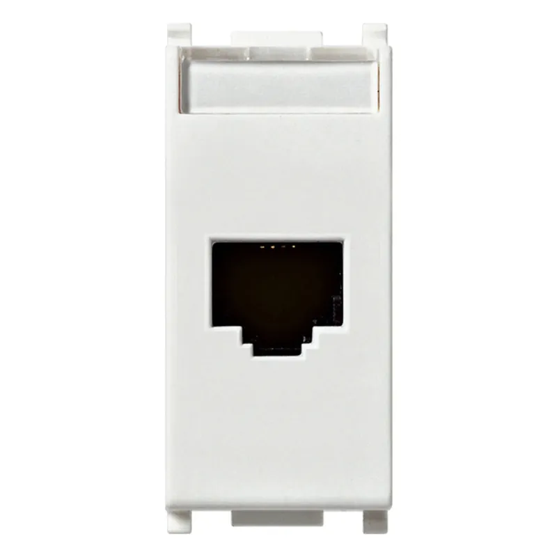 Presa elettrica Vimar RJ45 Netsafe Cat6 UTP 110 bianco Dagaanbieding