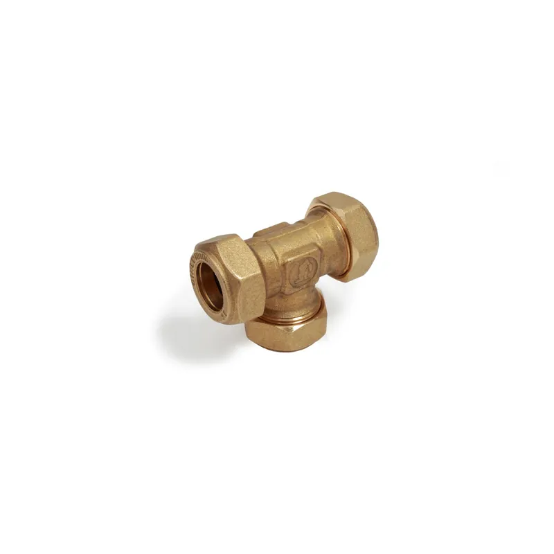 R564 Raccordo a T in ottone per tubi in rame diametro 14 Favoriet