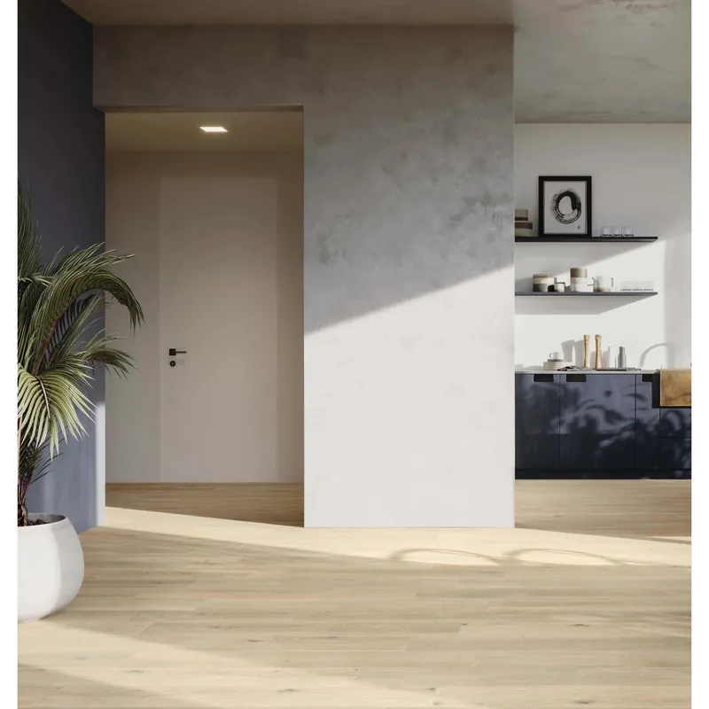 Piastrella in gres porcellanato Alpi effetto legno acero 26,5x180 cm 1,44 m² Meest Verkocht