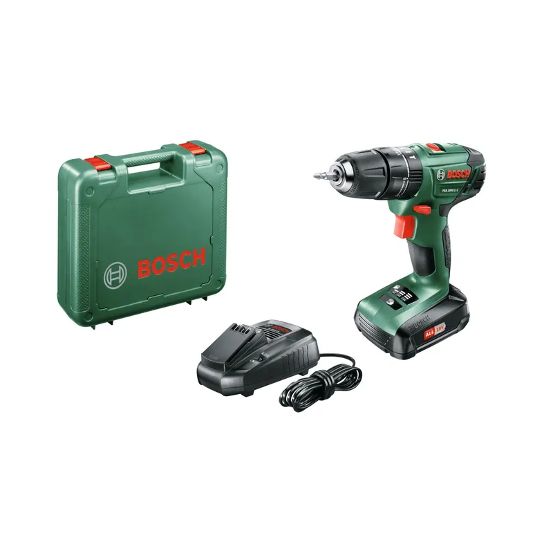 Trapano avvitatore a batteria Bosch PSB 1800 LI-2 18 V 1,5 Ah Weekendaanbieding