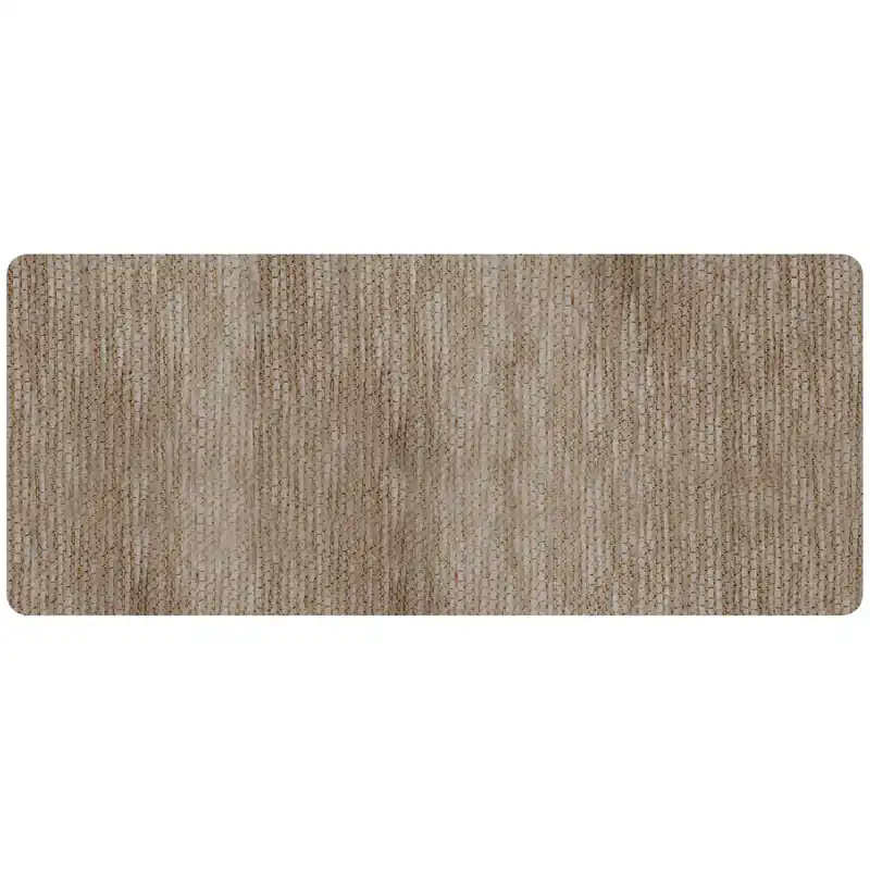 Tappeto in ciniglia antiscivolo Soave 50x120 cm tortora Actieprijs